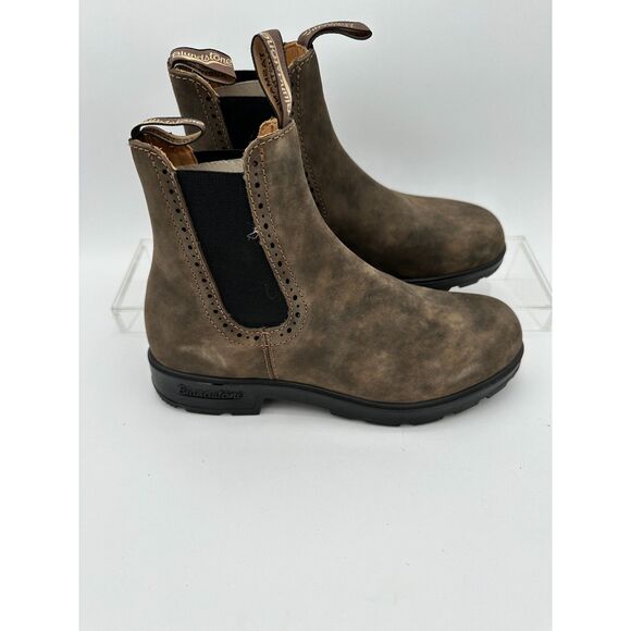 NEW Blundstone Women's 1351 Chelsea Boot, Rustic Brown, 6.5 UK/9.5 M US D36 - Picture 4 of 10